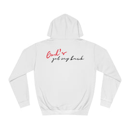 Faith - God's Got My Back Unisex College Hoodie