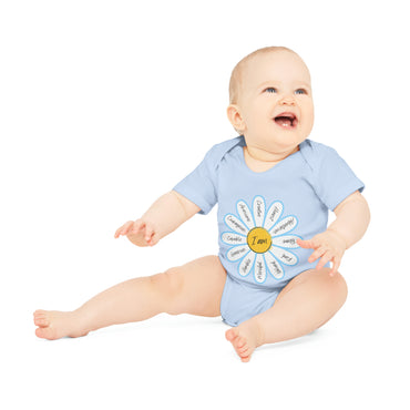 I Am Baby Organic Short Sleeve Bodysuit