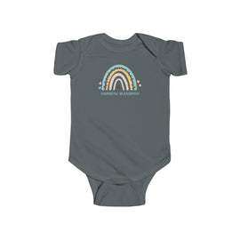 Rainbow Blessings Pastel Green Infant Bodysuit