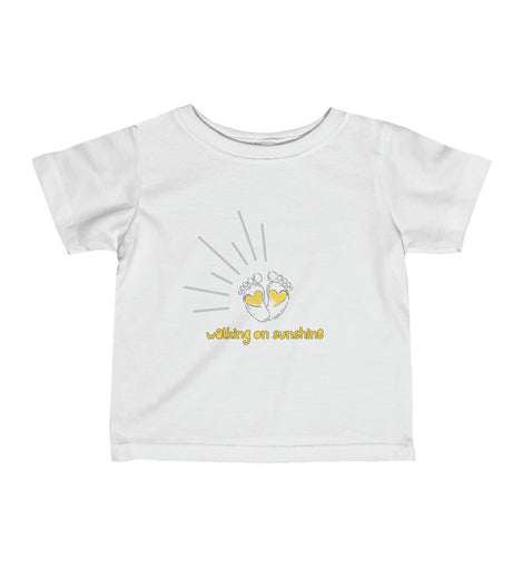 Walking On Sunshine Infant Fine Jersey Tee