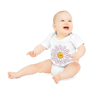 I Am Baby Organic Short Sleeve Bodysuit