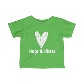 Hugs and Kisses Infant Fine Jersey Tee