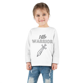 Little Warrior Toddler Long Sleeve Tee