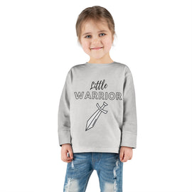 Little Warrior Toddler Long Sleeve Tee